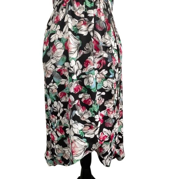 EUC BCBG MaxAzria Floral Faux Wrap Surplus Dress XS - Picture 11 of 12